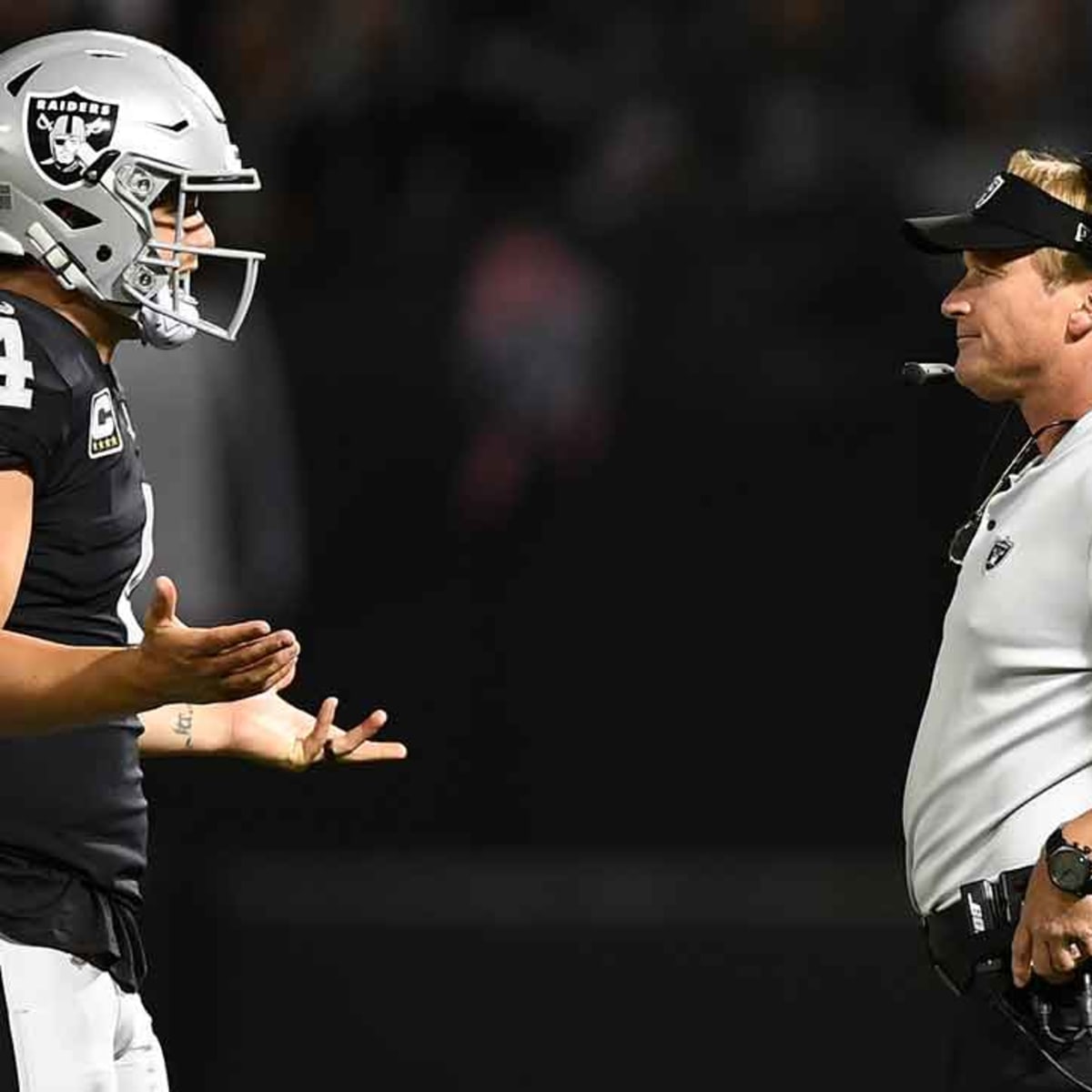 Jon Gruden, Derek Carr offer thoughts on Raiders' opener