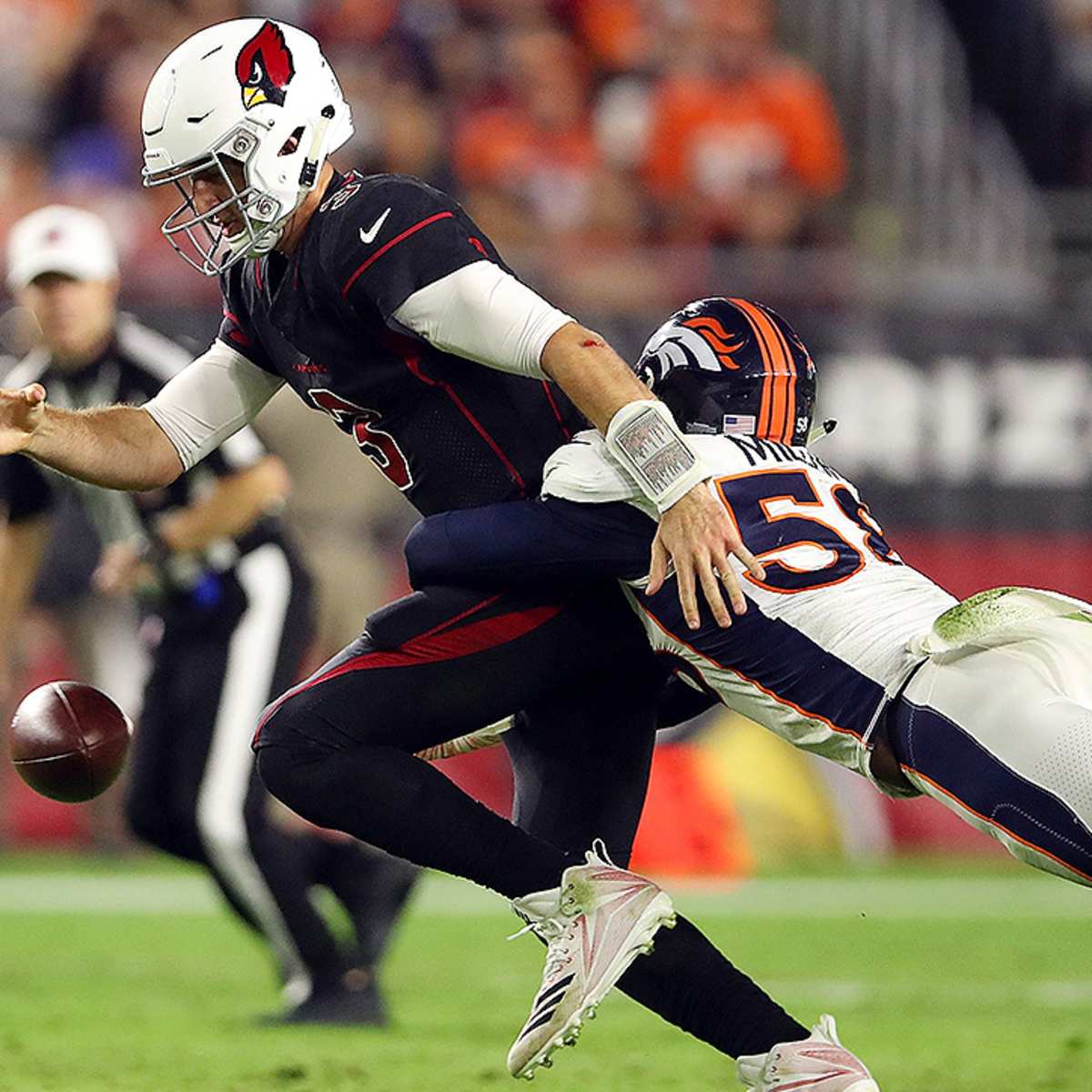 Josh Rosen takes pounding, Arizona Cardinals outclassed by Denver Broncos