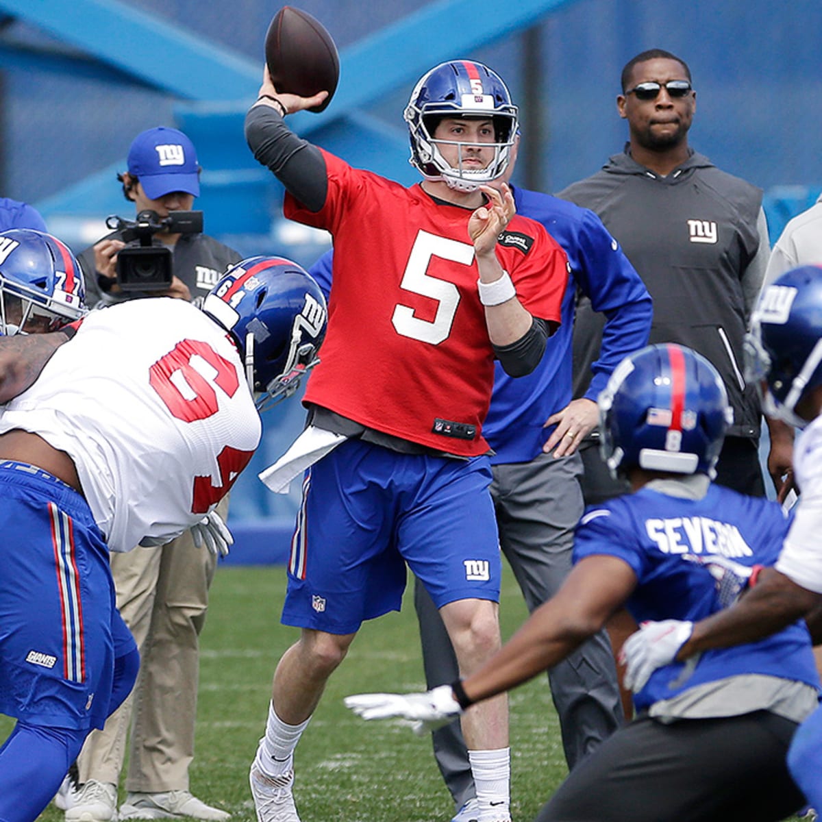 Davis Webb Looks And Sounds An Awful Lot Like Eli Manning