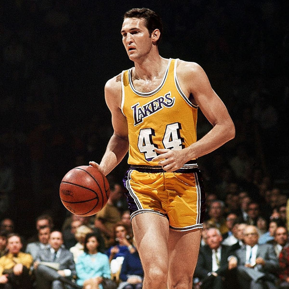 GAIL GOODRICH  Los Angeles Lakers 1965 Throwback NBA Basketball