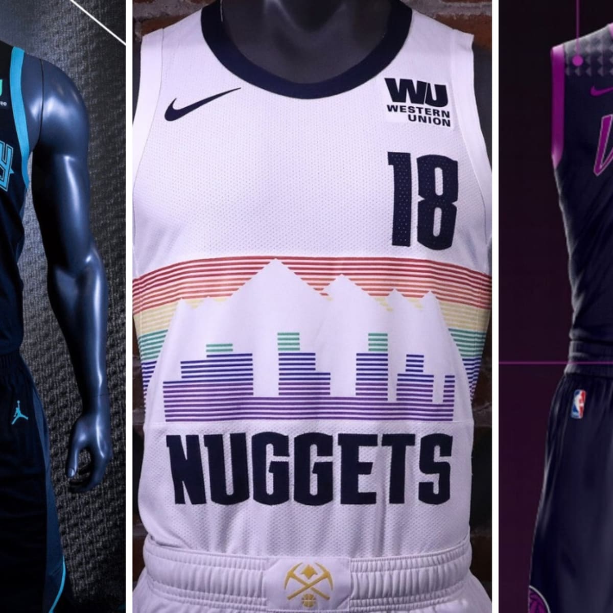 Here is the Wizards 'The District' City Edition uniform - Bullets