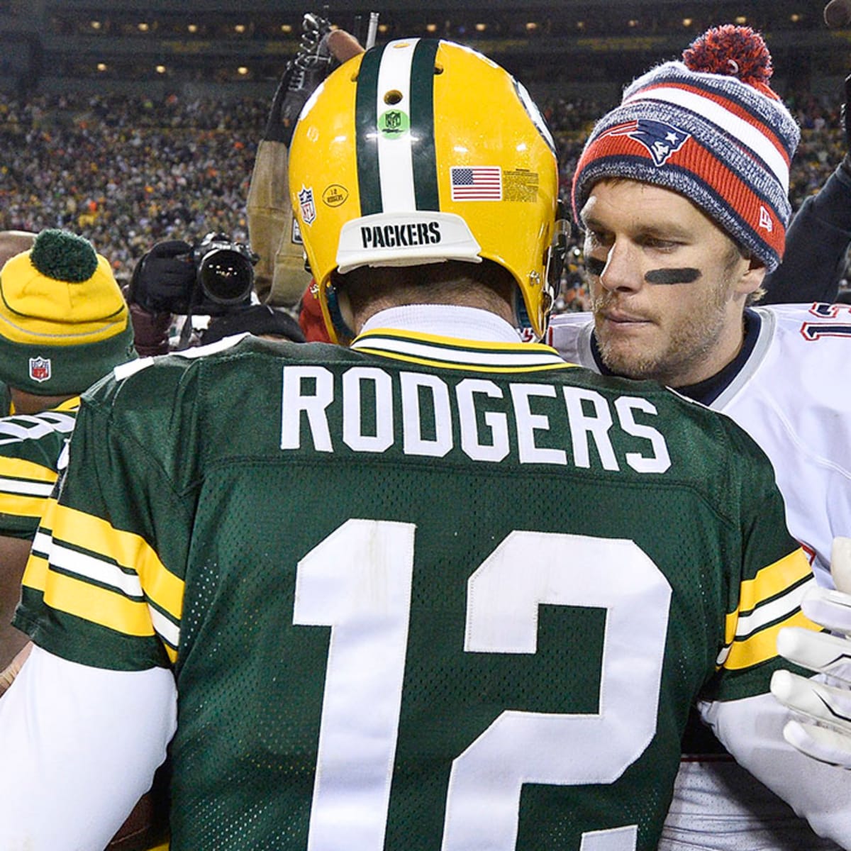 Tom Brady vs. Aaron Rodgers: Der Zahlenvergleich