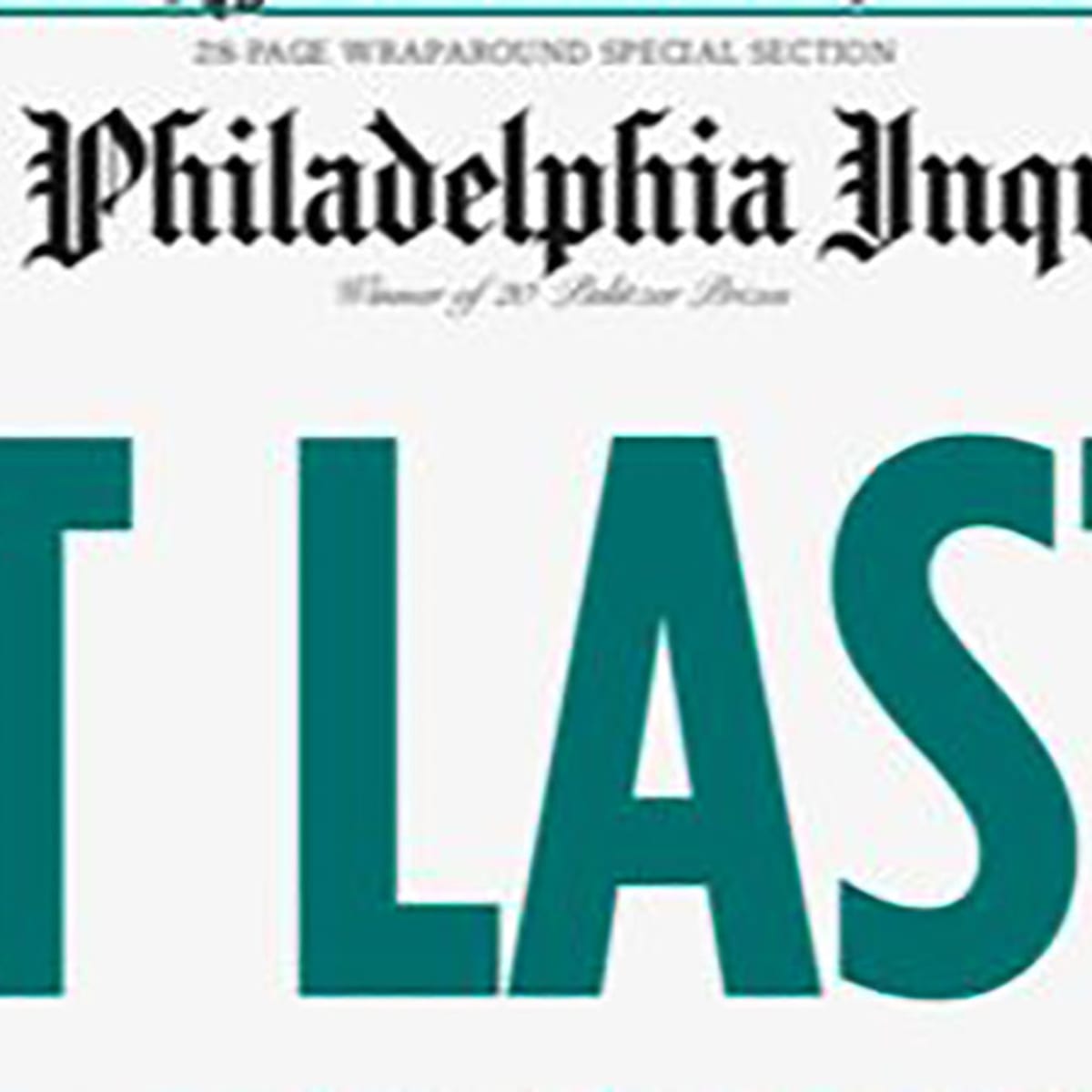 Eagles' Super Bowl win celebrated on newspaper front pages