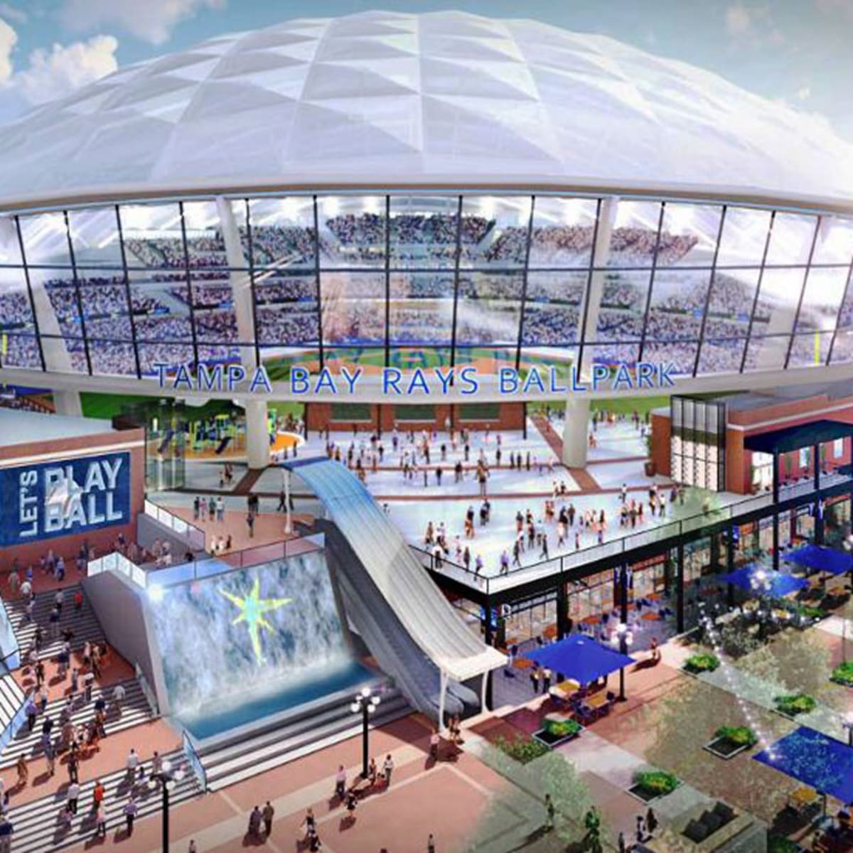 What do you think of these renderings of a new Tampa Bay Rays