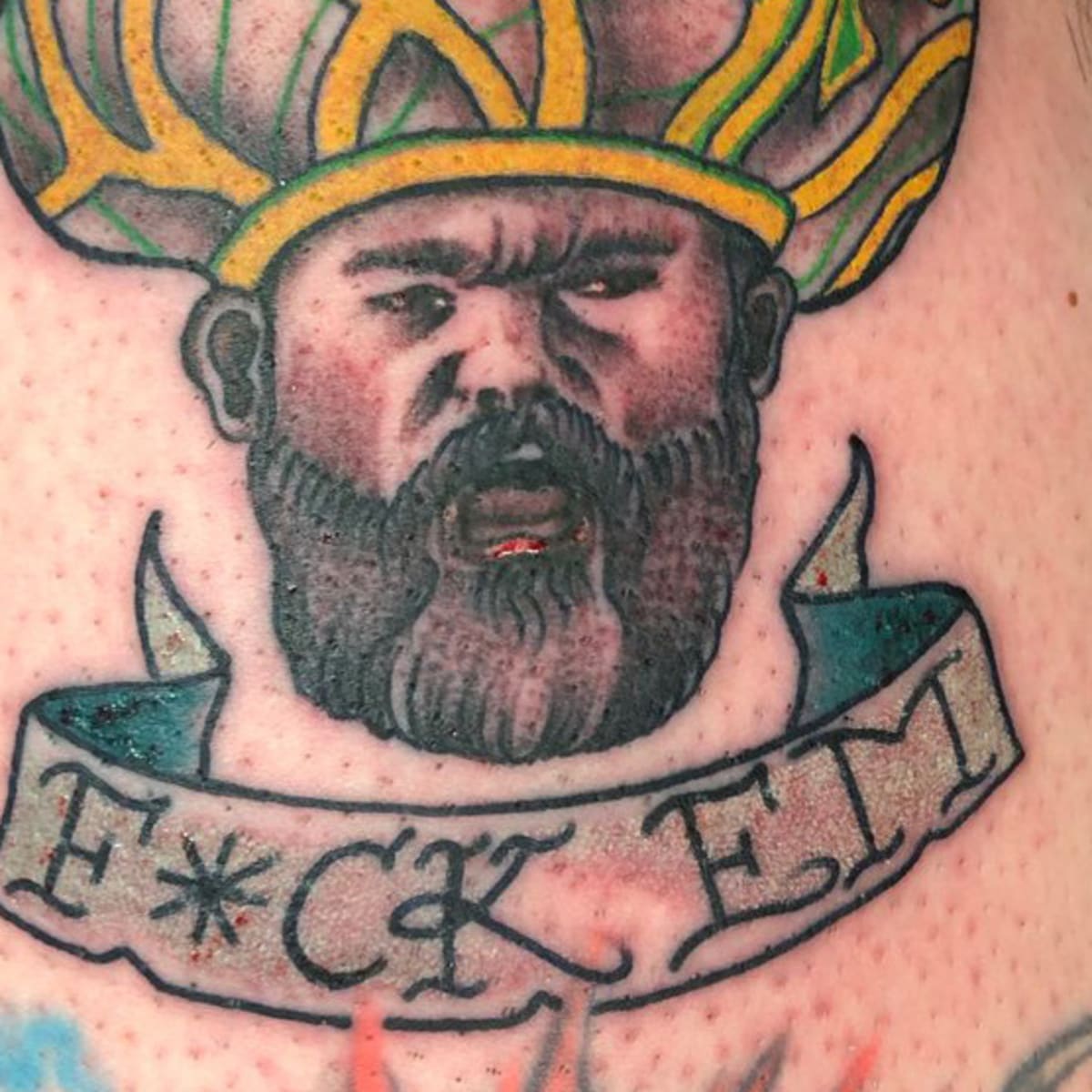 Philly man corrects Eagles tattoo after Super Bowl LVII loss - CBS