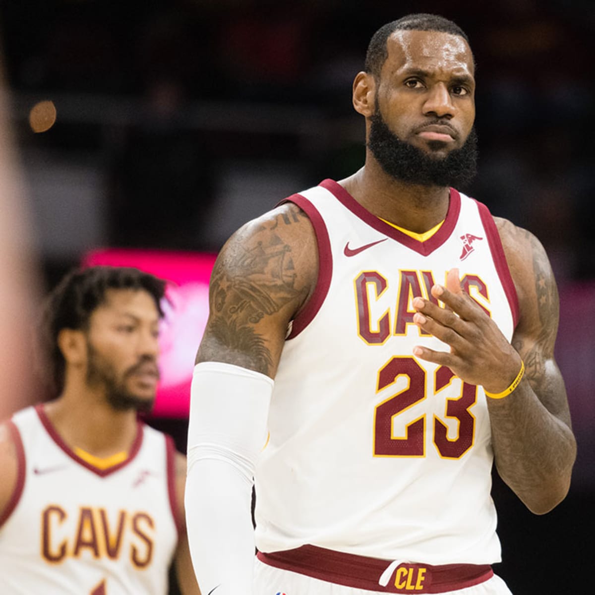 LeBron James and Isaiah Thomas try to convince us that the Cavs' trip to  Boston is 'just another game