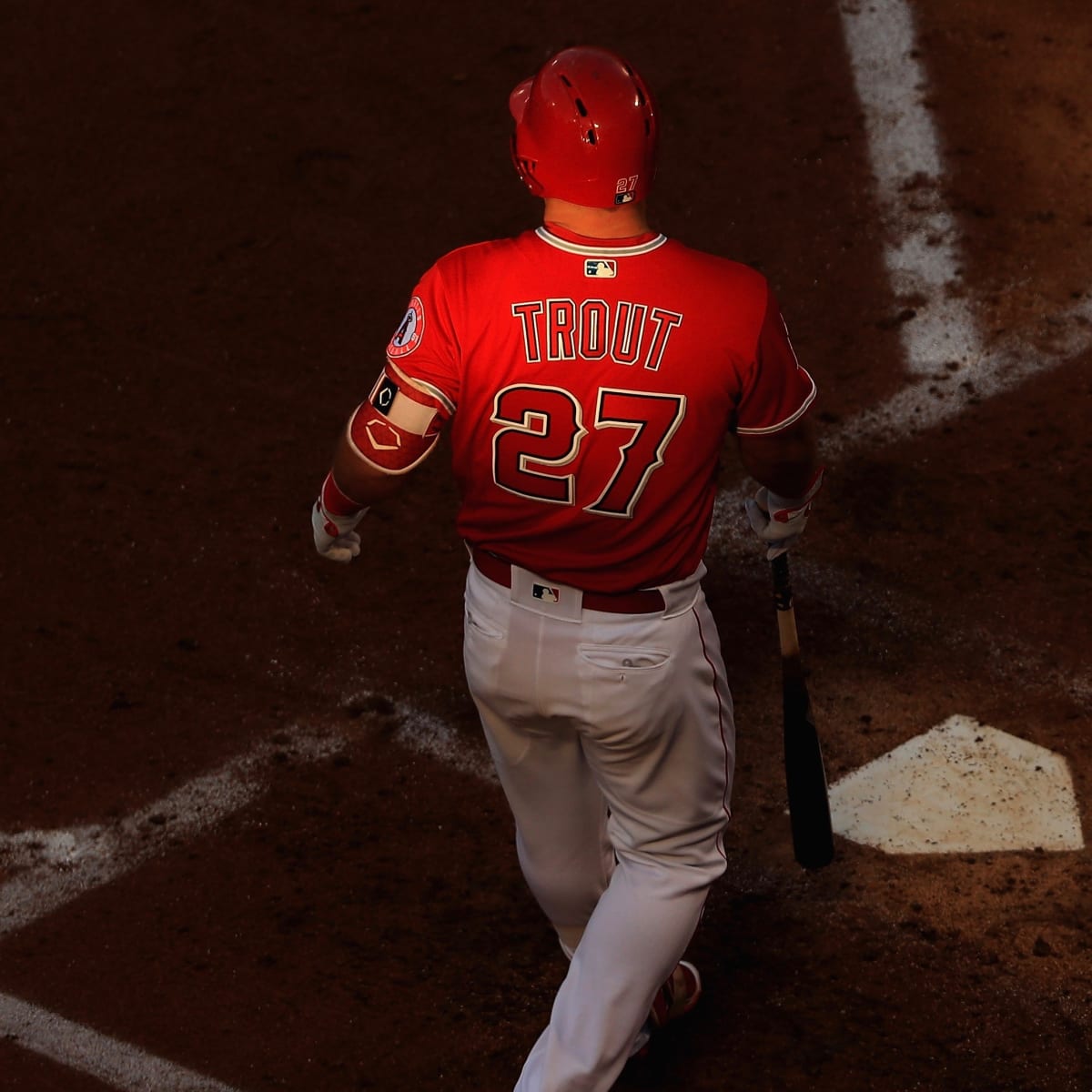 May 17, 2019: Los Angeles Angels center fielder Mike Trout (27