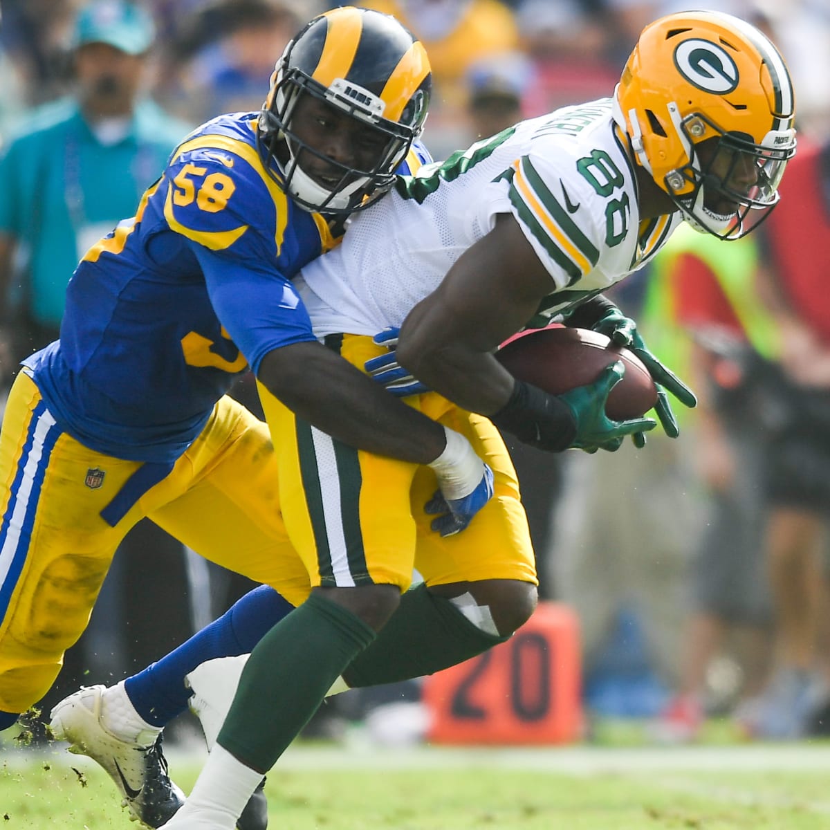 Packers RB Ty Montgomery returns to practice after missing week