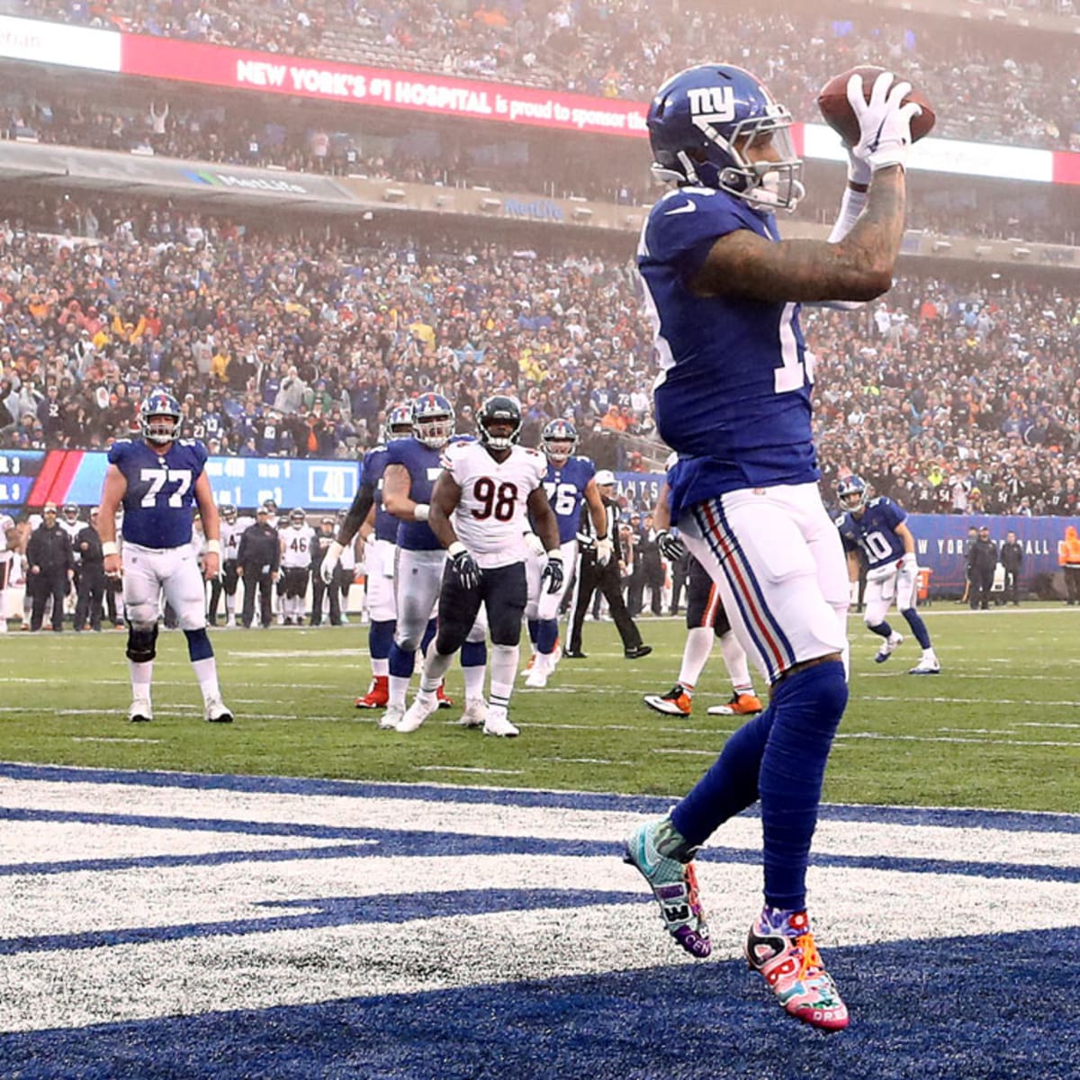 Odell Beckham Injury: Giants WR Ruled Out for Sunday's Game against Redskins