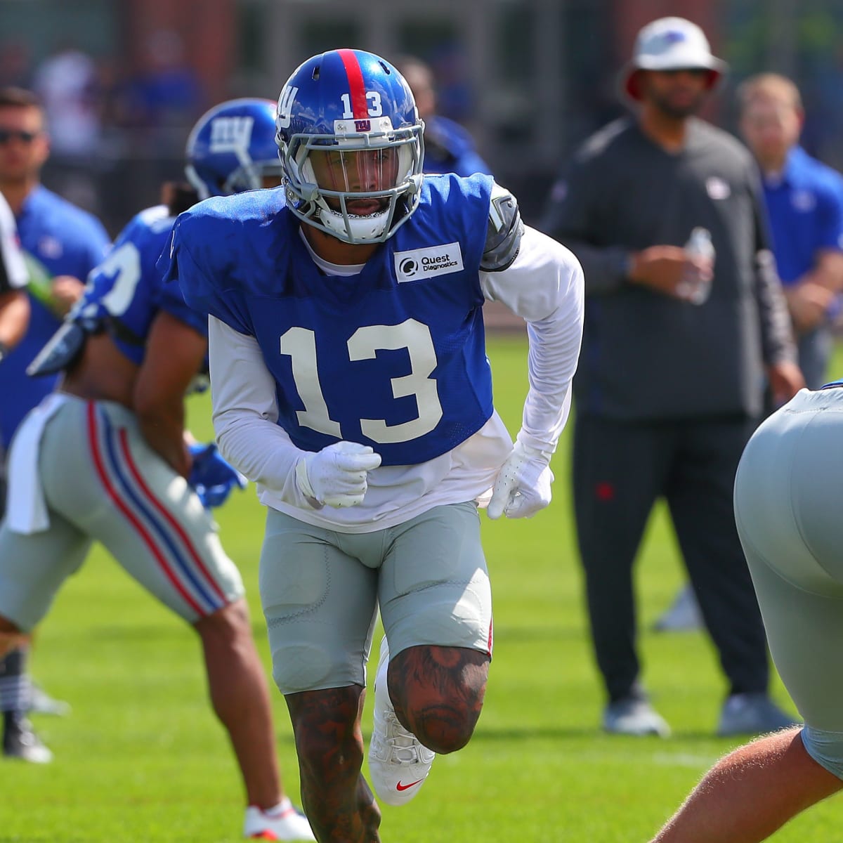 The New York Giants are pulling out all the stops to get Odell Beckham Jr.  to return home