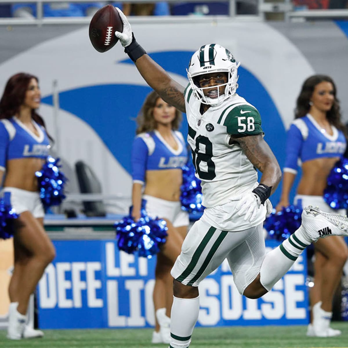 New York Jets defense claims knowledge of Lions QB signals - Sports  Illustrated