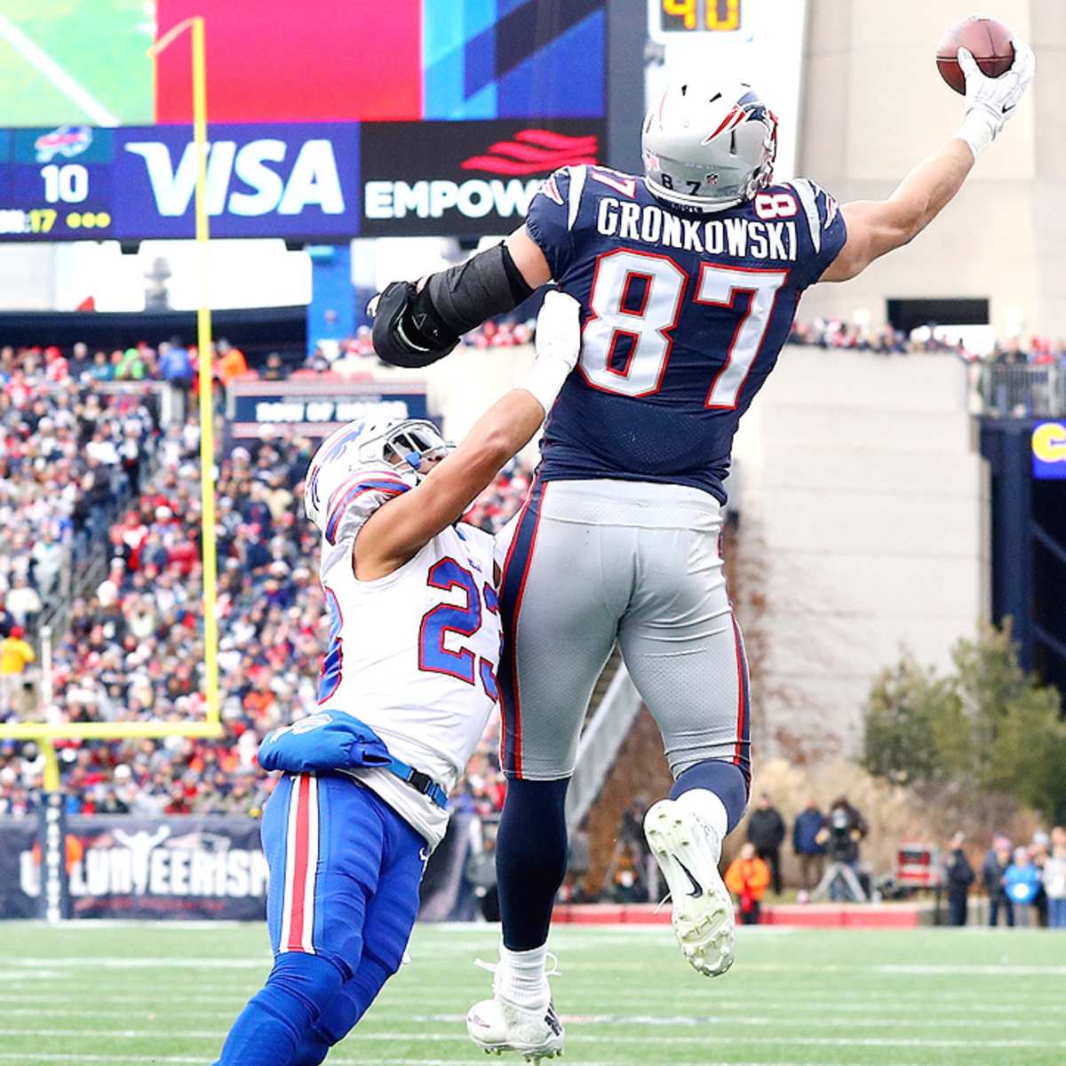 Divisional Round DFS: Gronk is on a playoff roll - Sports Illustrated