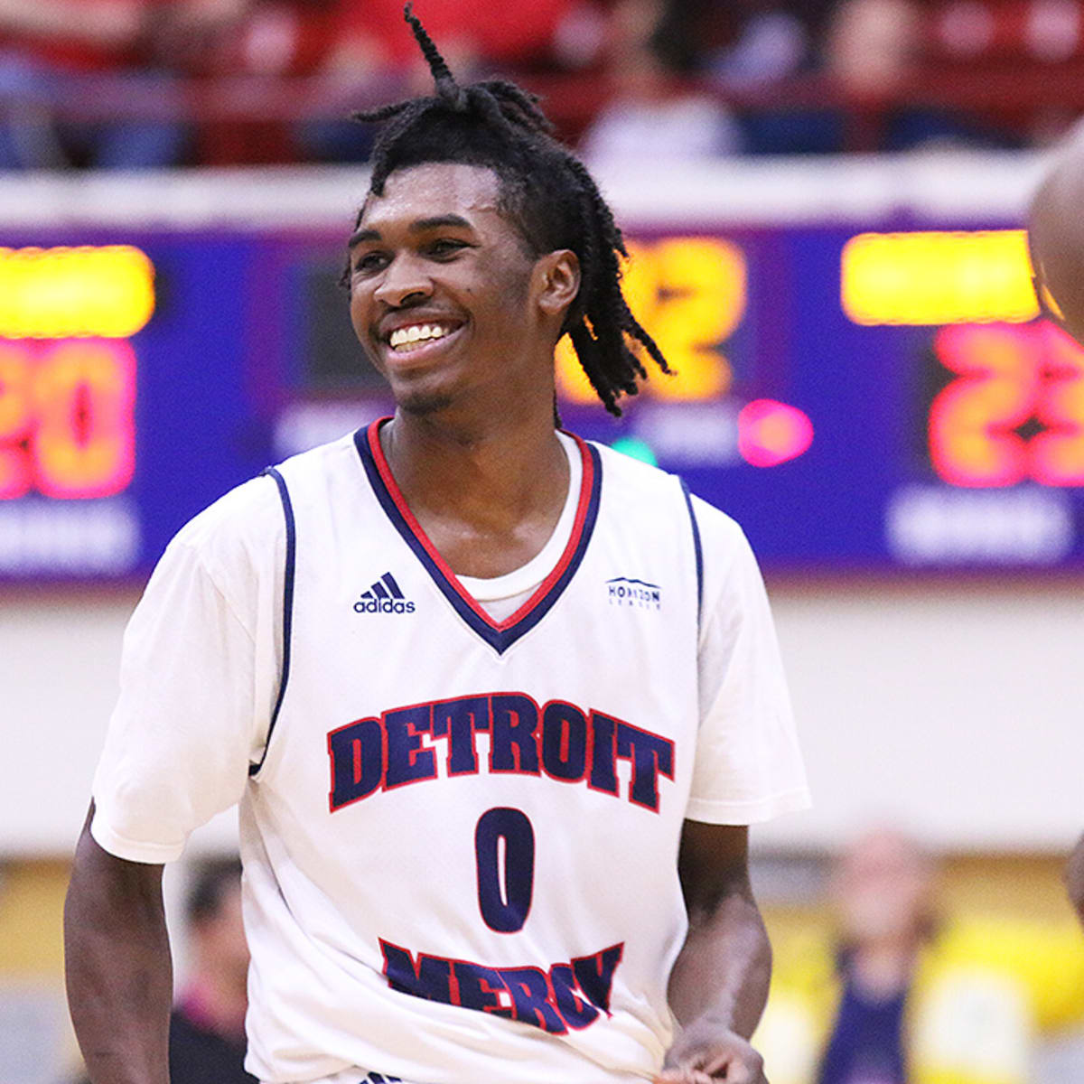 Antoine Davis jersey retirement part of men's basketball senior