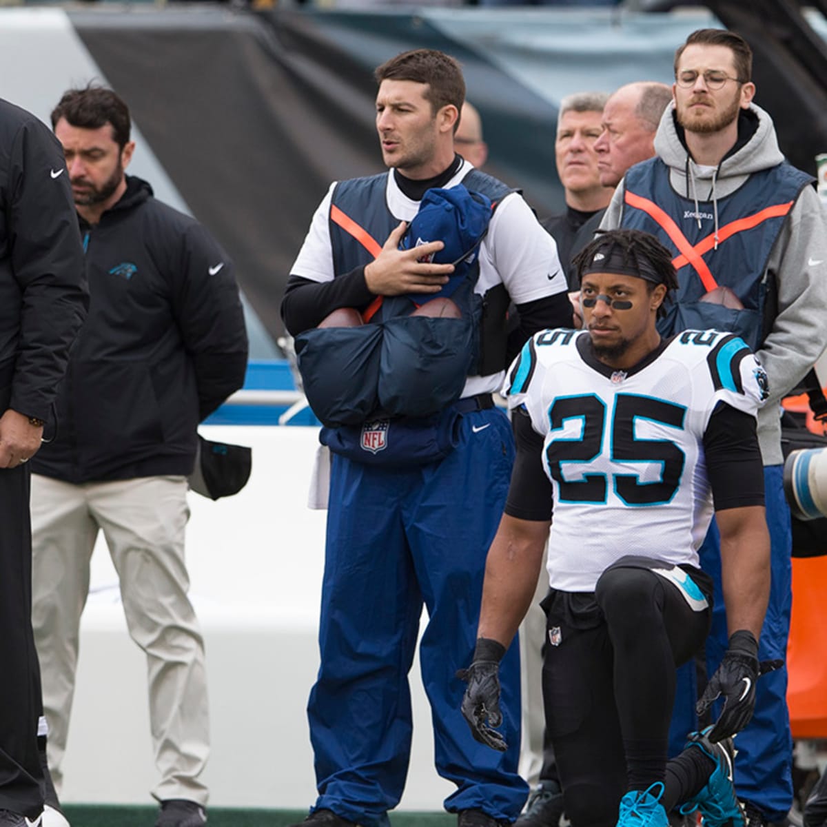 NFL and NFLPA deny Panthers safety Eric Reid was targeted for