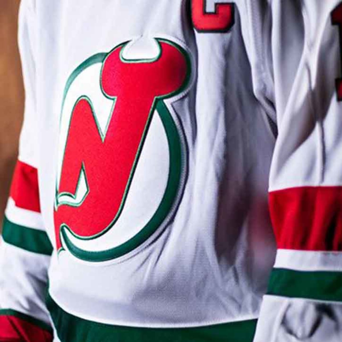 New Jersey Devils Customized Number Kit For 2018-Present Heritage