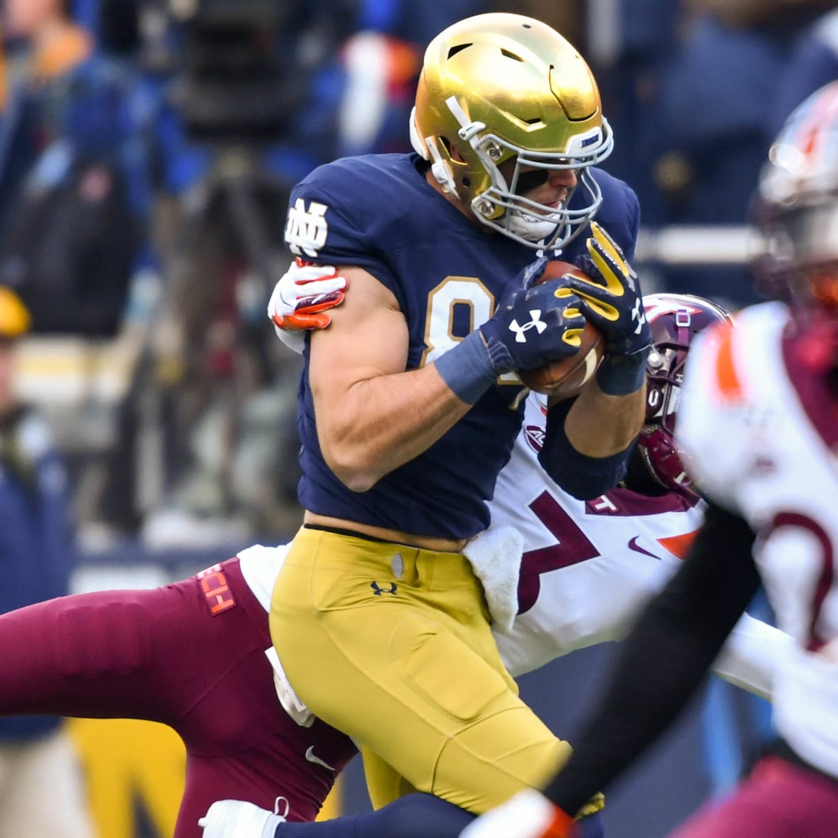 This Guy Plays Notre Dame Football: #83 Chase Claypool Wide Receiver - One  Foot Down