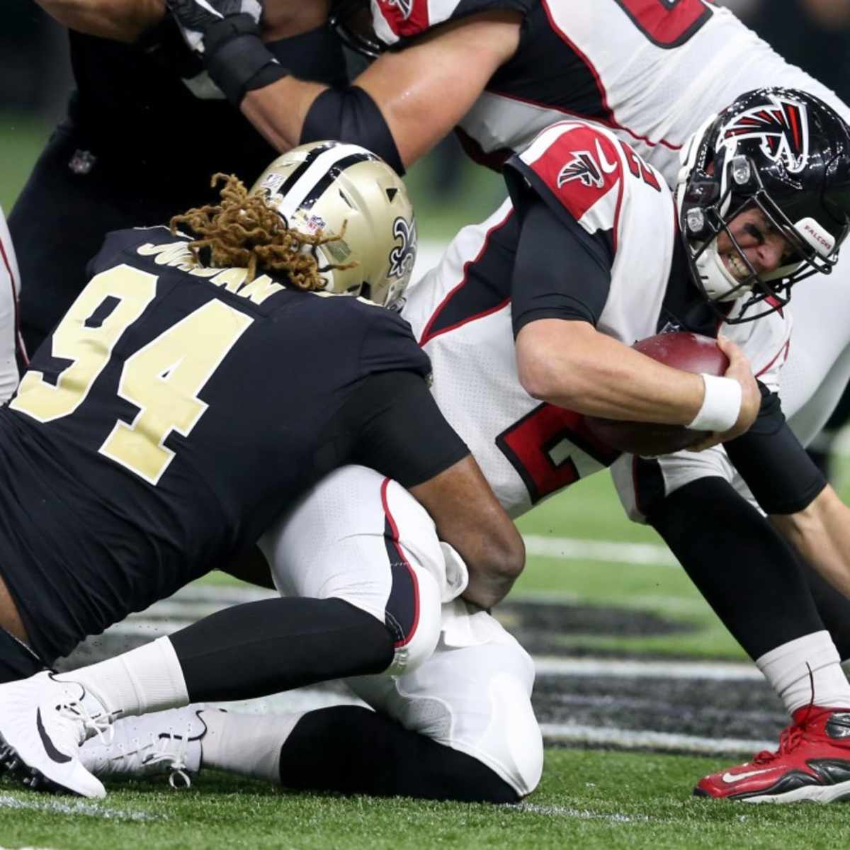 Energy, urgency and passion make the Falcons-Saints rivalry one of