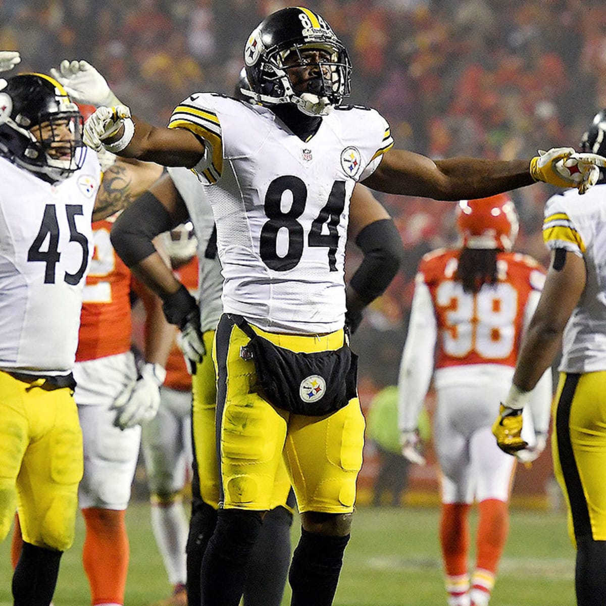 Steelers' Antonio Brown questionable vs. Cincinnati