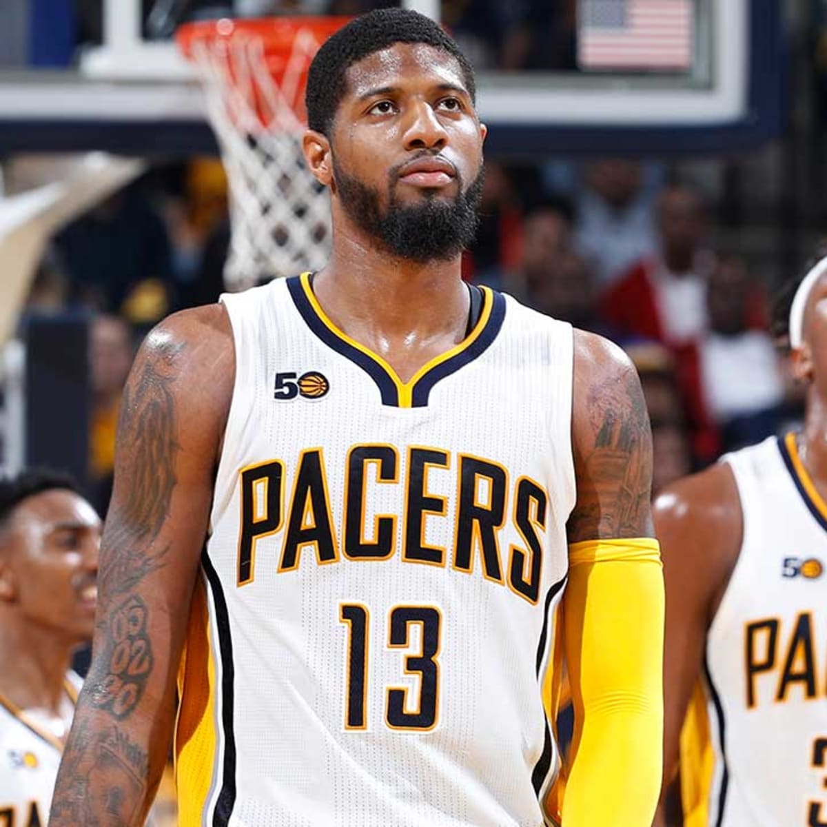 Pacers' Paul George changing jersey number from 24 to 13