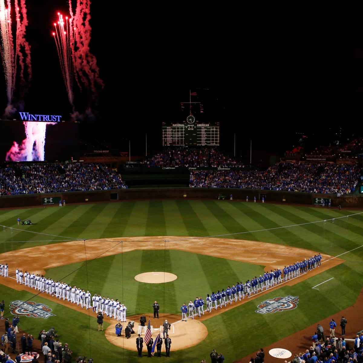 Photos: Cubs receive World Series rings at Wrigley Field - The