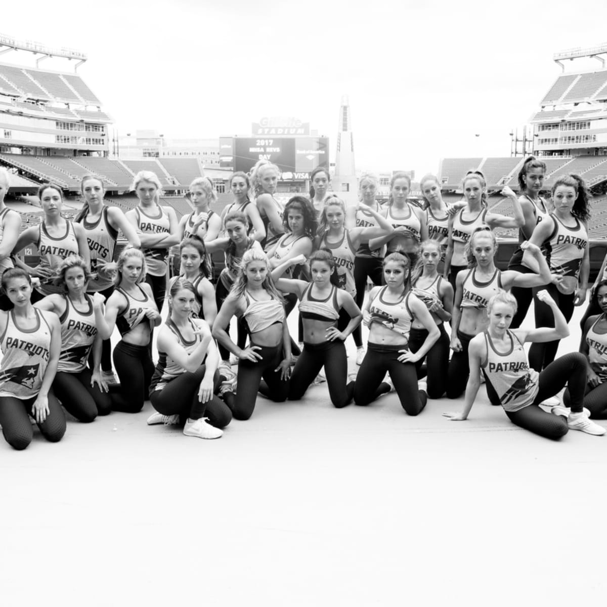 New England Patriots Cheerleaders Portraits - Sports Illustrated