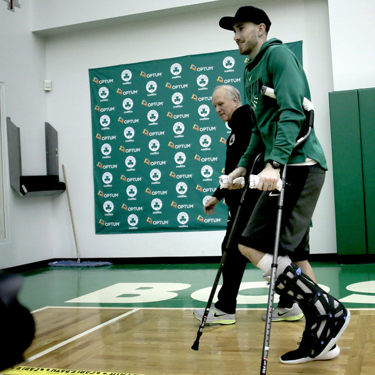 NBA players react to Gordon Hayward's ankle injury in Celtics