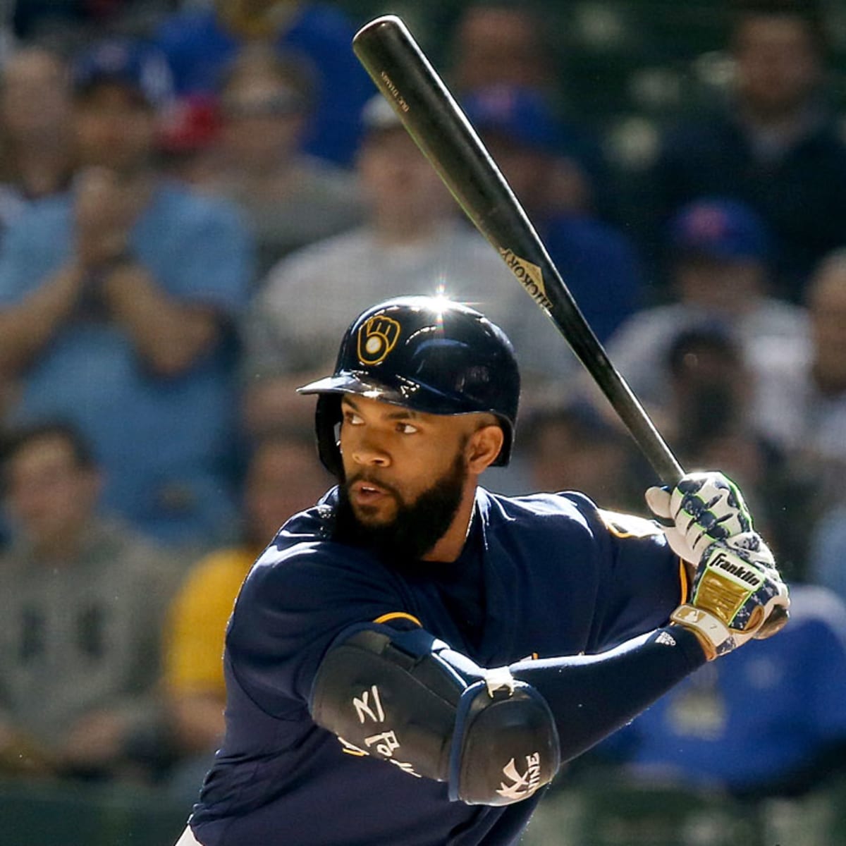 Eric Thames: Brewers' home-run hero explains his success - Sports  Illustrated