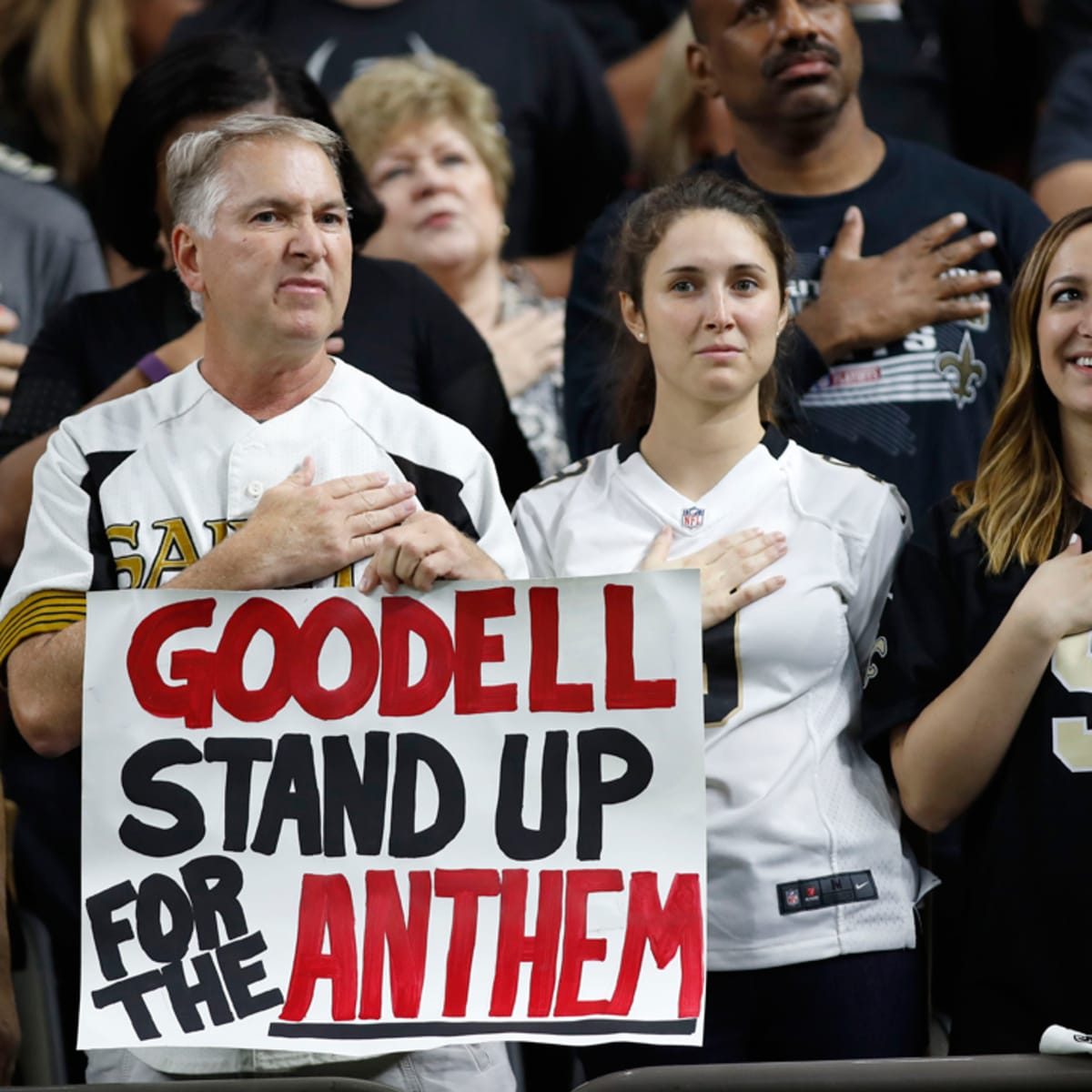 Shame on you': NFL's Roger Goodell accused of hypocrisy in protest response