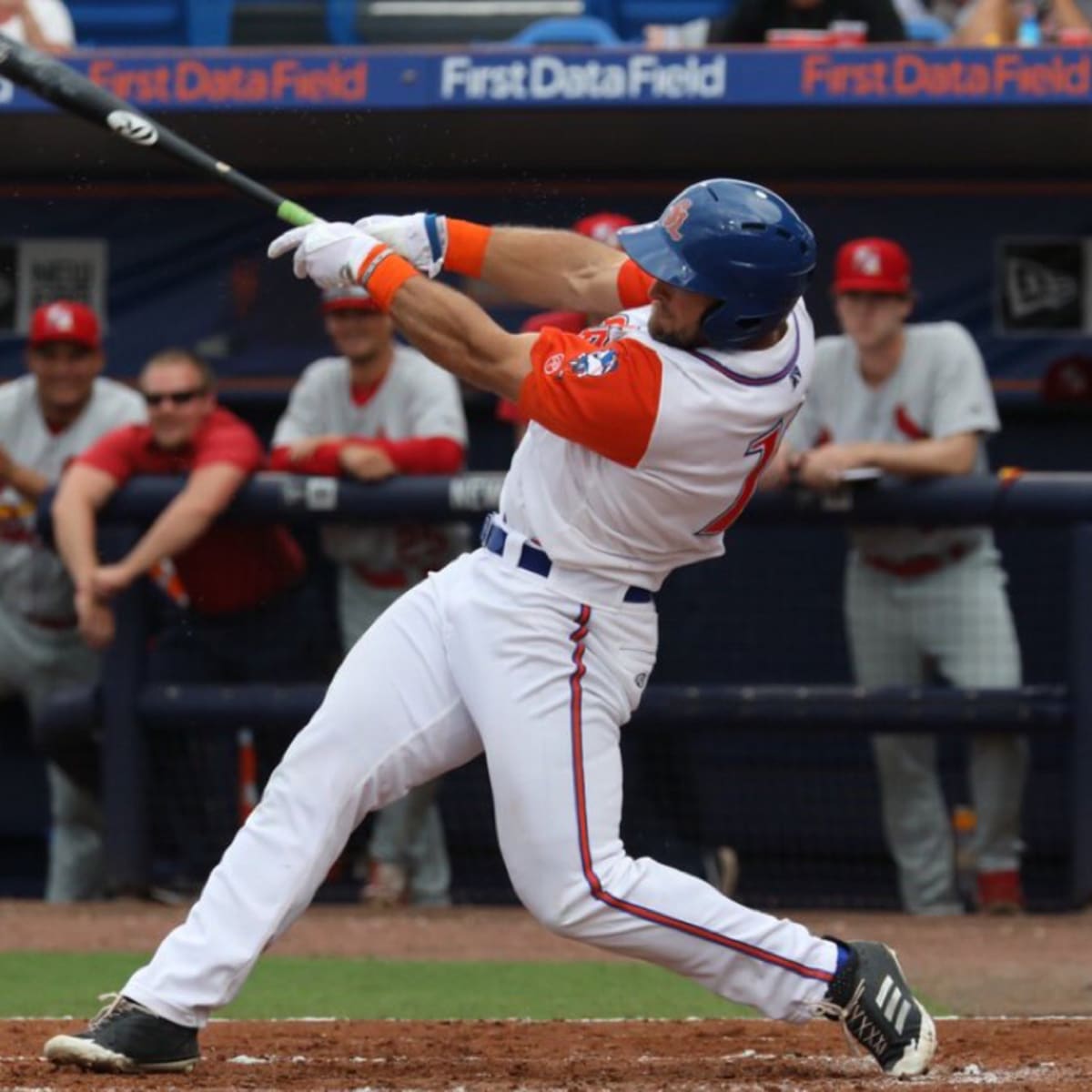 Tim Tebow hits home run in first at-bat for Mets video - Sports