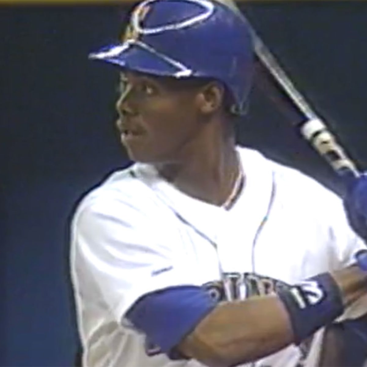 Griffey back with a swing in his step