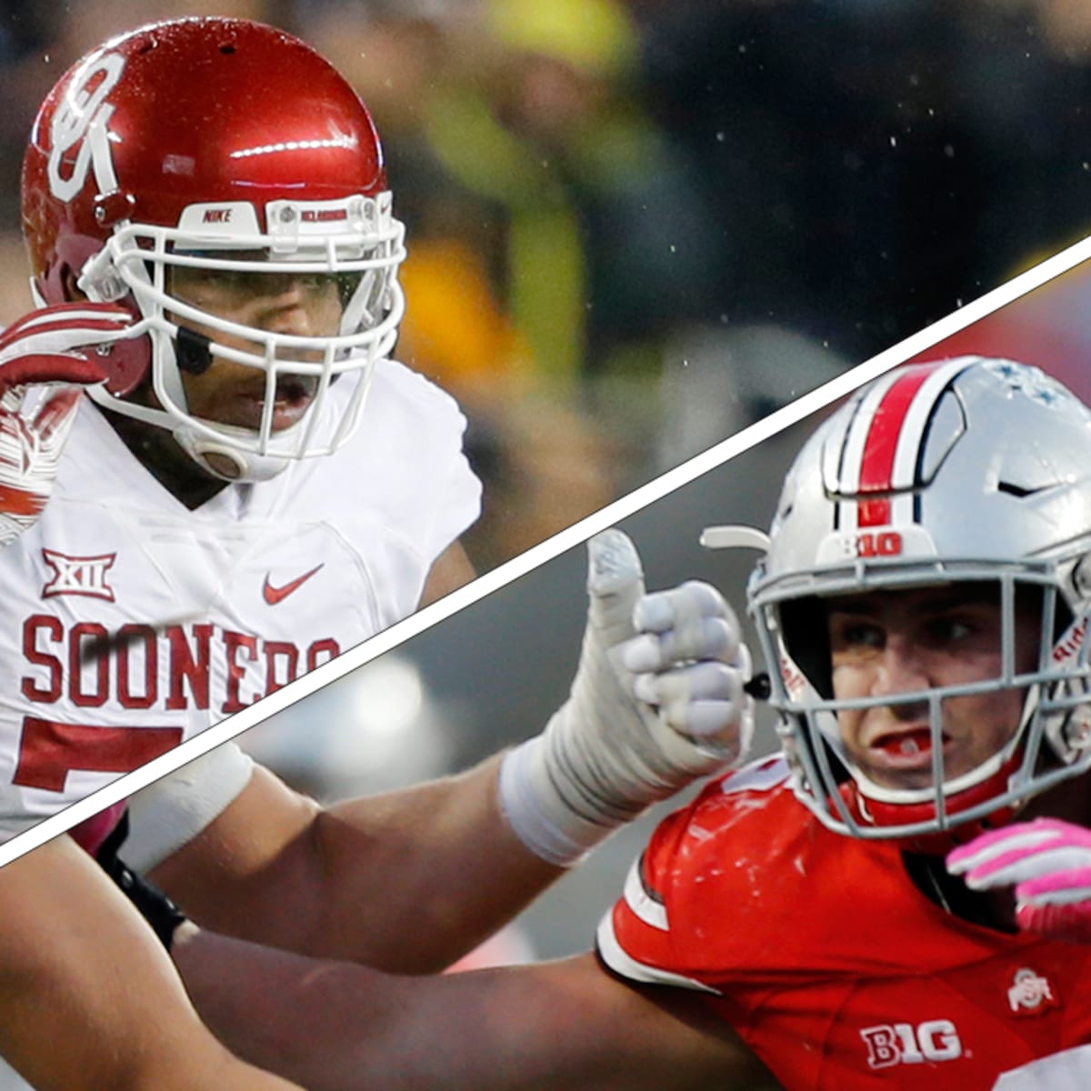 Sam Hubbard, Orlando Brown: Ohio St.-OU stars made weight worth it