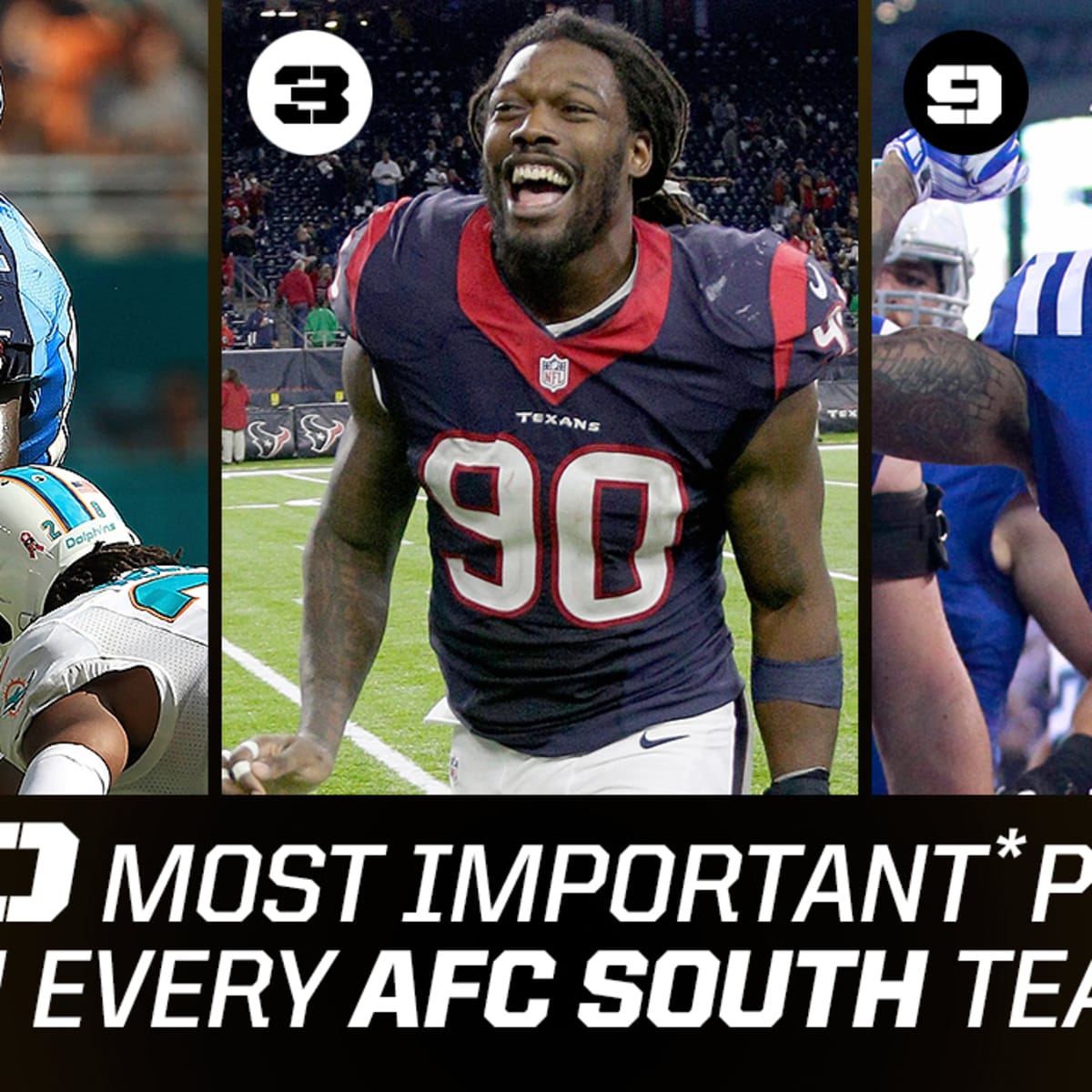 Ranking every AFC South team's 10 most important players - Sports  Illustrated