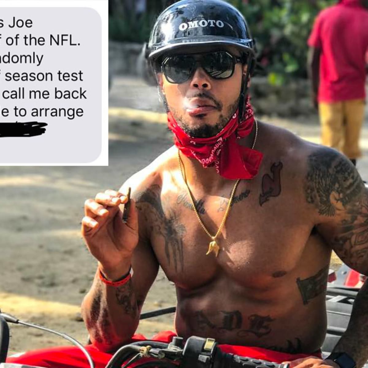 New York Giants' Jonathan Casillas Exposes NFL's Drug Testing System (Photo)