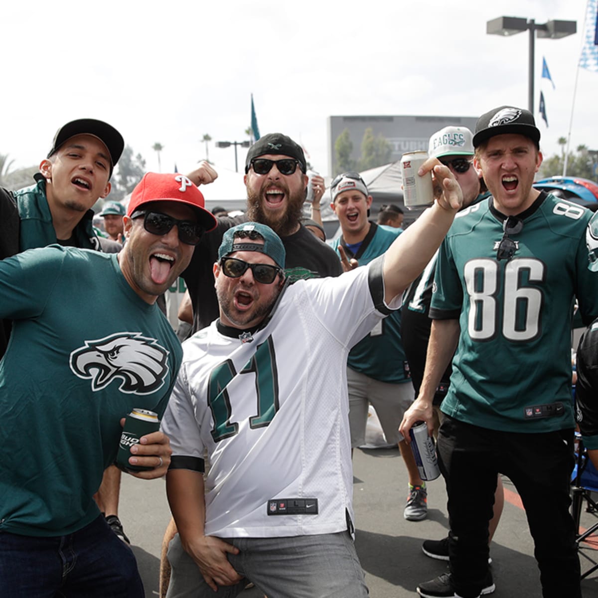 Eagles Fans Take Over Chargers Stadium