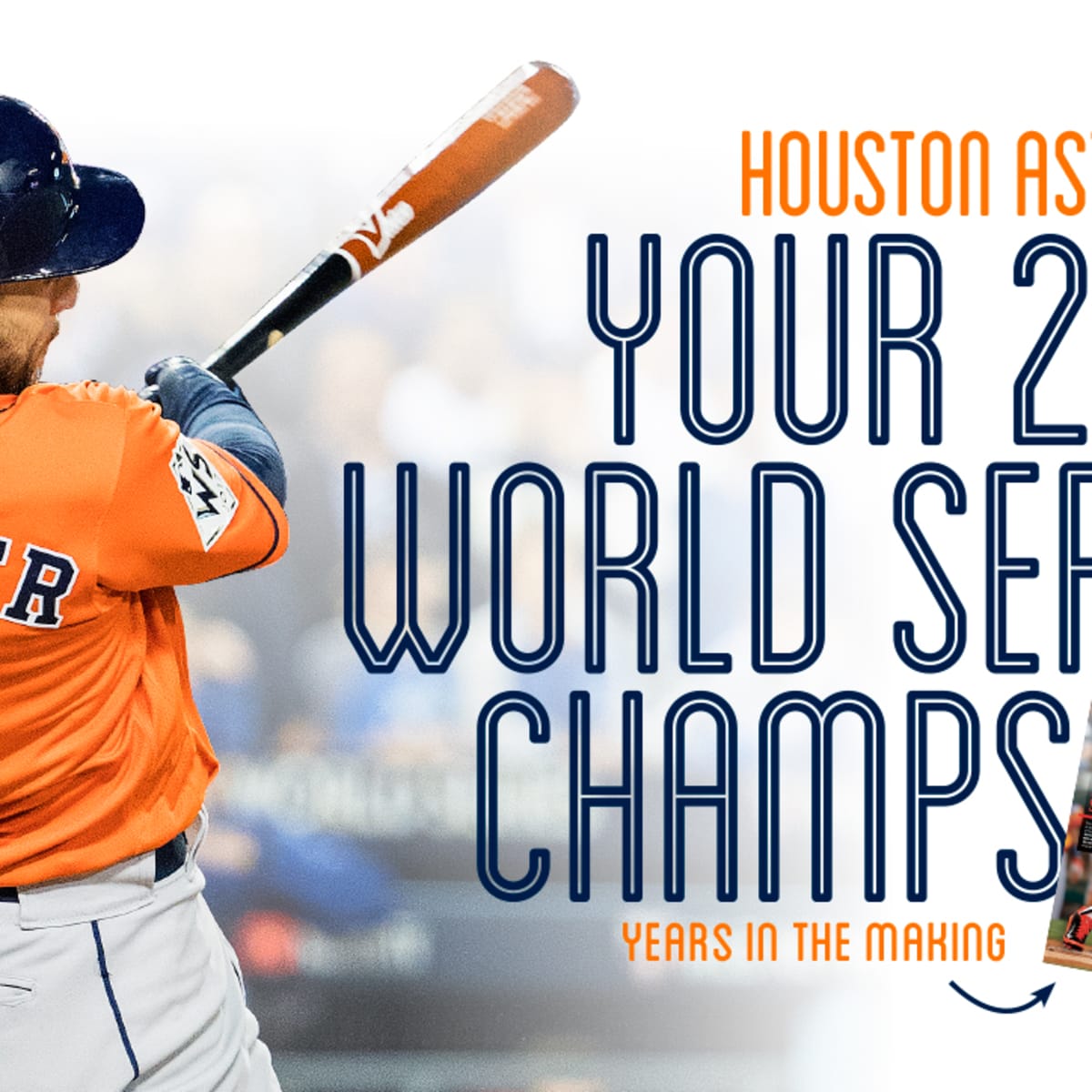 Houston Astros 2017 World Series Champions Sports Illustrated Cover by  Sports Illustrated