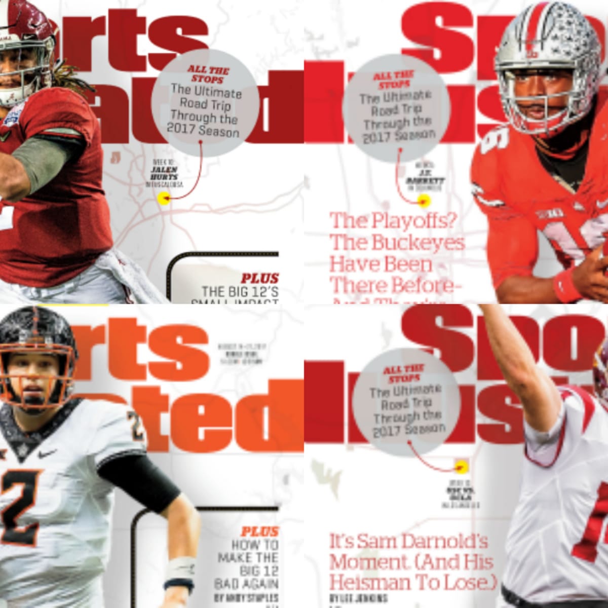 Burrow and Bennett Double Down In Sports Illustrated's Dual Cover Football  Preview Issue - Sports Illustrated Press Room