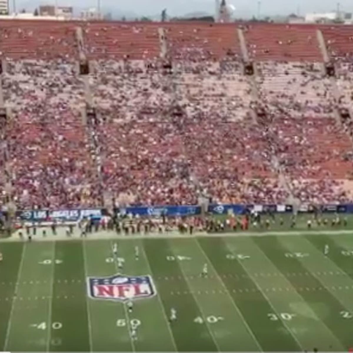 Chargers' StubHub Center looks pretty empty vs. Saints