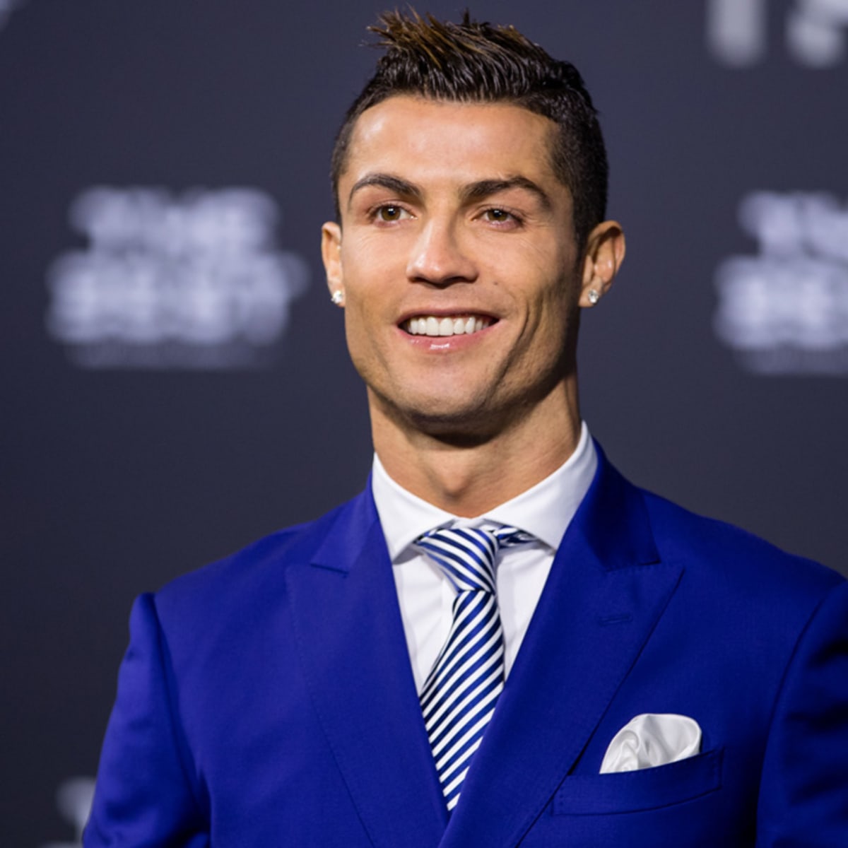 Cristiano Ronaldo attends at Madrid Open Tennis