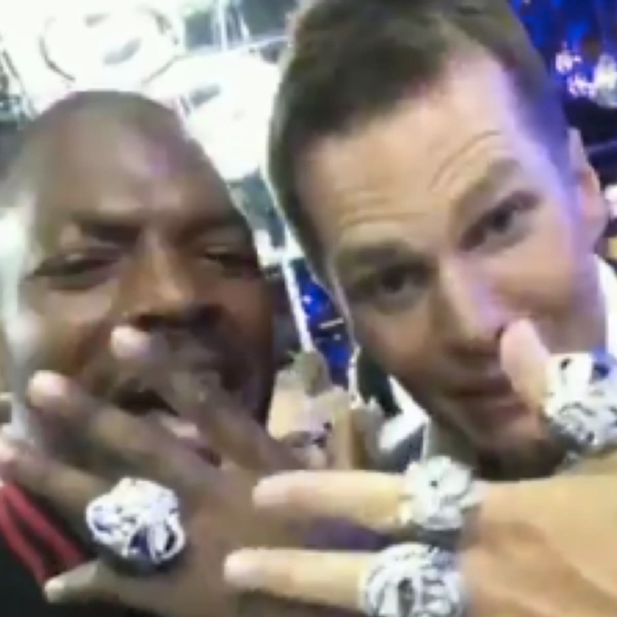 Tom Brady shows off all five Super Bowl rings (video) - Sports