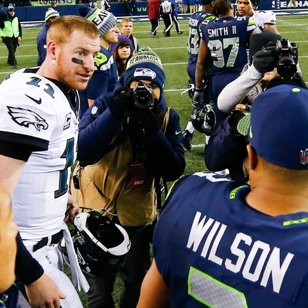 Wentz, Eagles stumble in Seattle in their biggest challenge - Sports  Illustrated