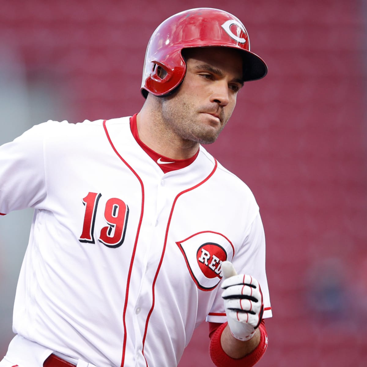 Cincinnati Reds - Joey Votto climbs up the franchise's