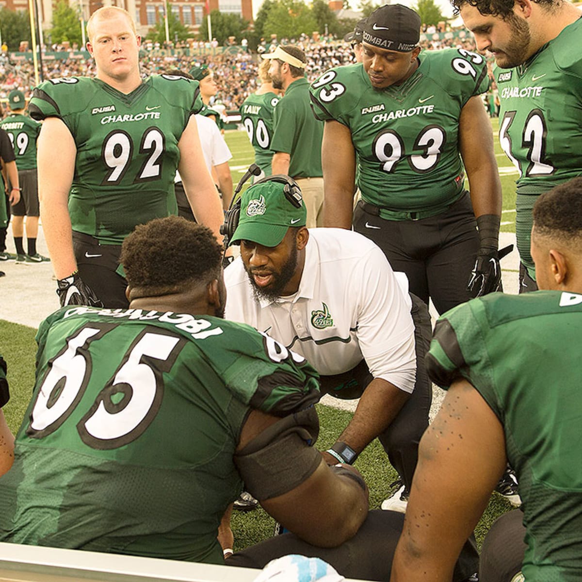 Ogunjobi First to Represent Charlotte at the Super Bowl