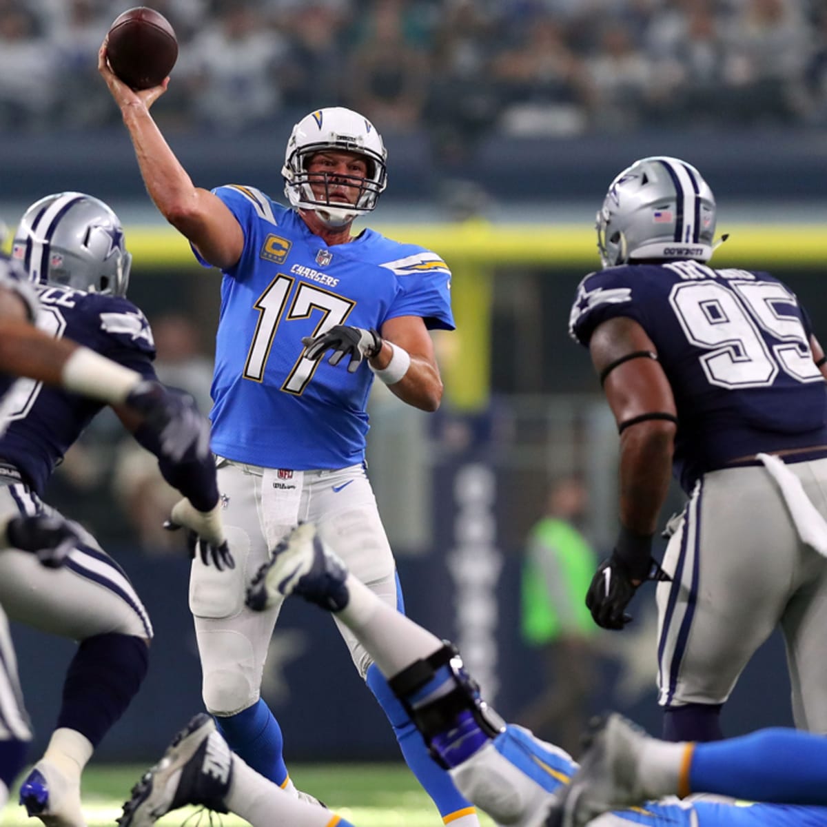 Thanksgiving debut for Rivers also big for Chargers, Cowboys