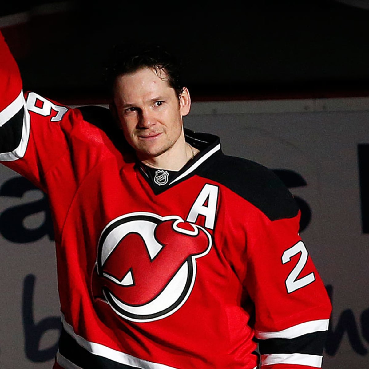 New Jersey Devils Patrick Elias during the NHL game between the