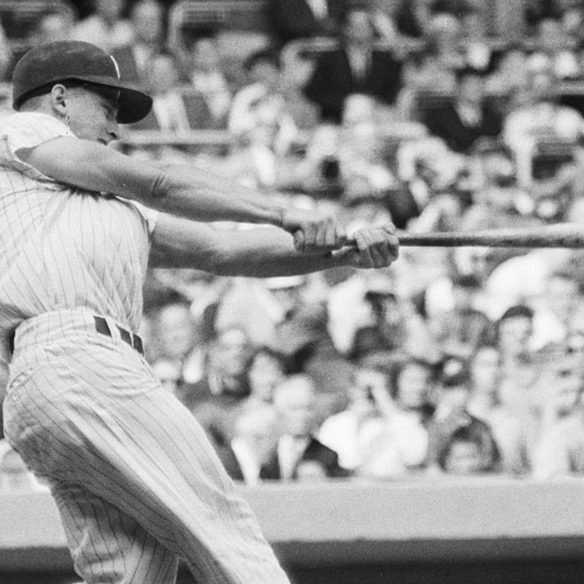 Roger Maris Hitting 61st Homer by Bettmann