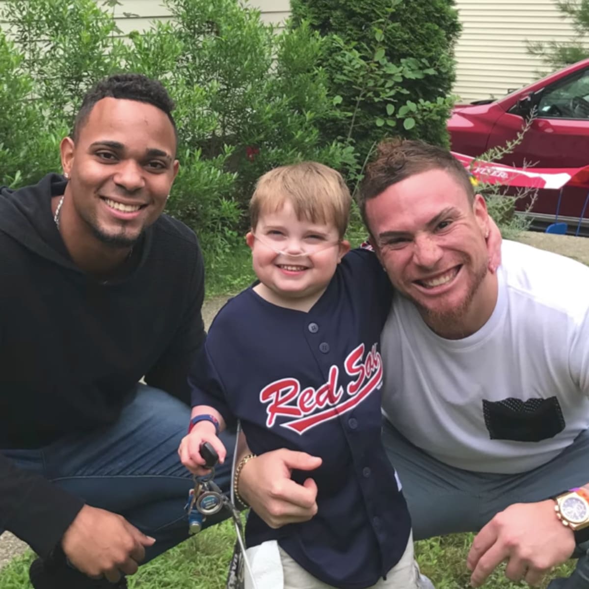 Xander Bogaerts on Ari Schultz: 'I've never been around such an uplifting  little kid