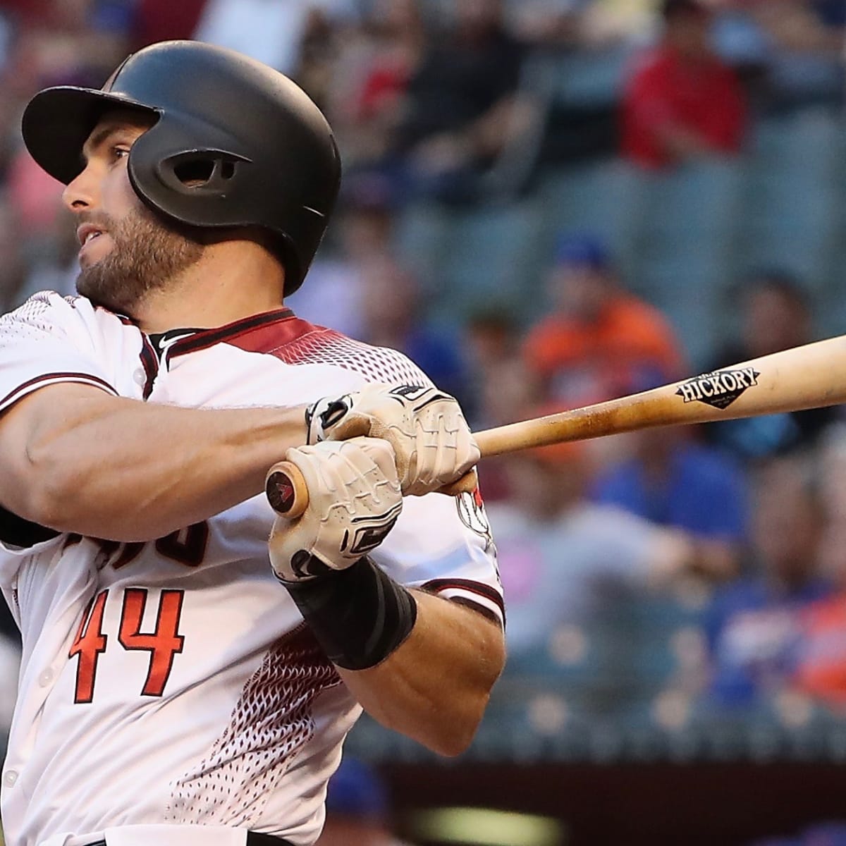 Arizona Diamondbacks First base Paul Goldschmidt hits a double during  News Photo - Getty Images