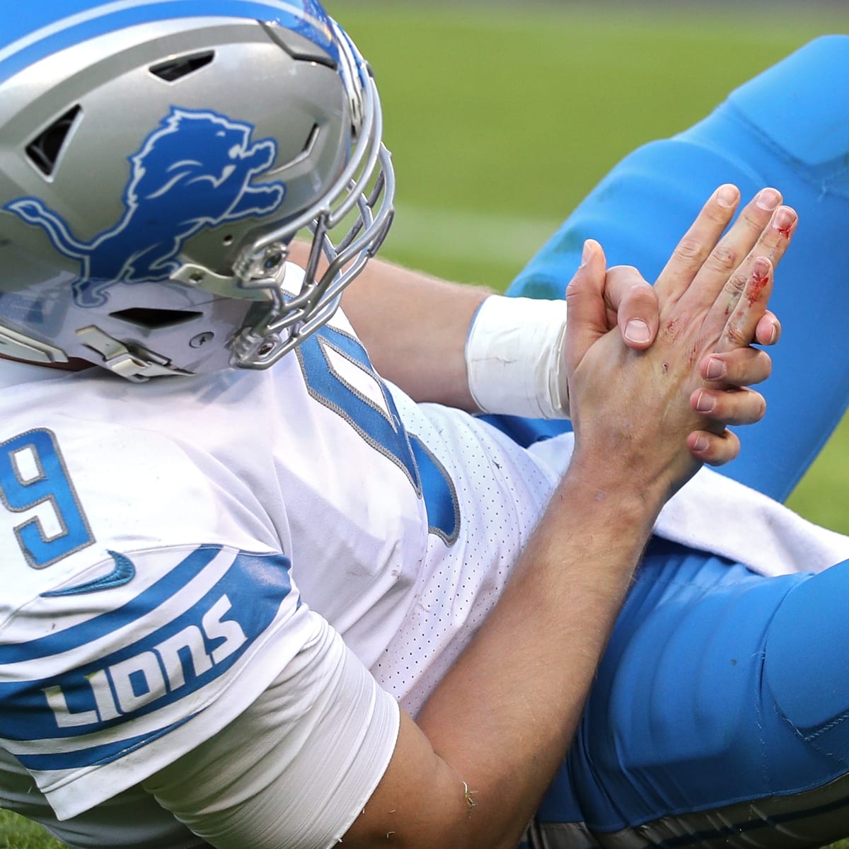 Matthew Stafford 'sore right now;' Lions wait-and-see with QB's hand