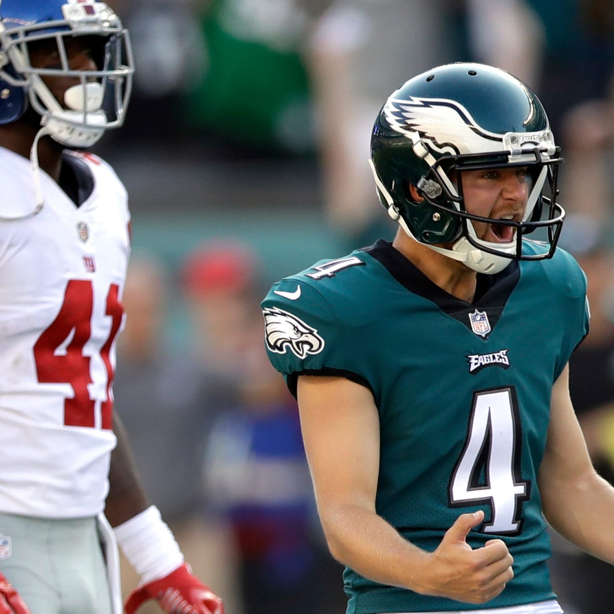 Jake Elliott's 61-yard FG as time expires lifts Eagles over Giants