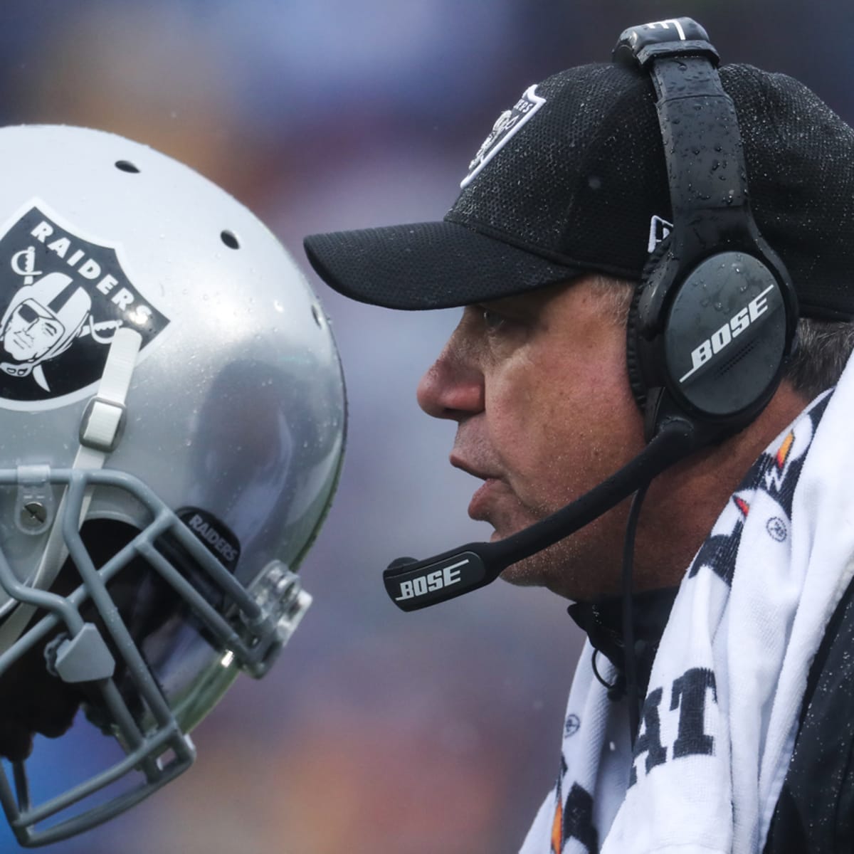 Jack Del Rio announces he's been fired by Oakland Raiders 